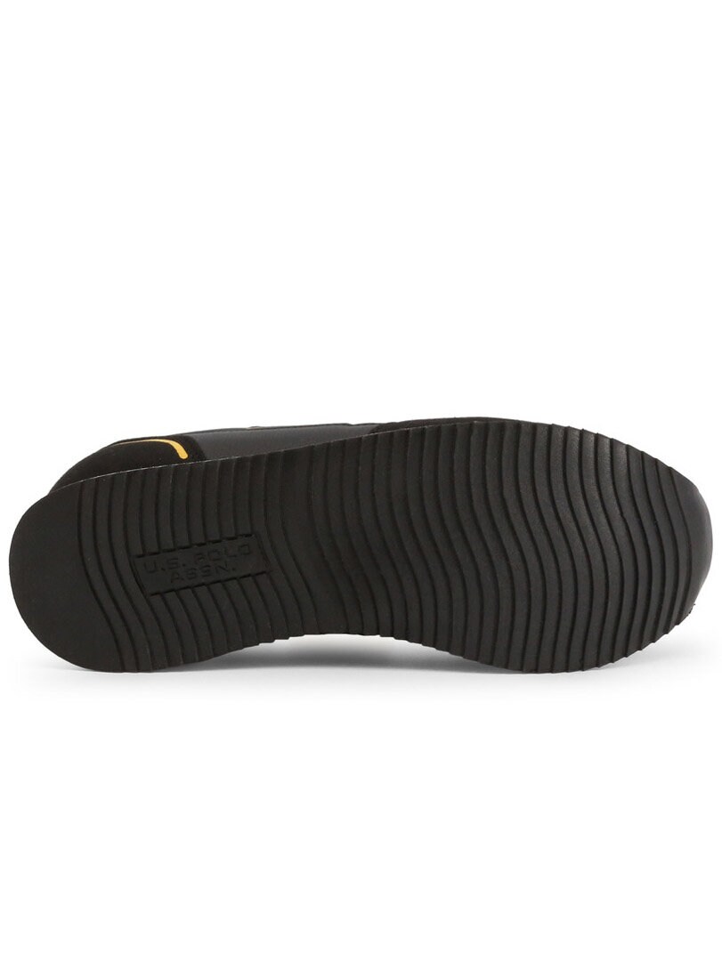 U.S. Polo Sneakers - Sort/Gul