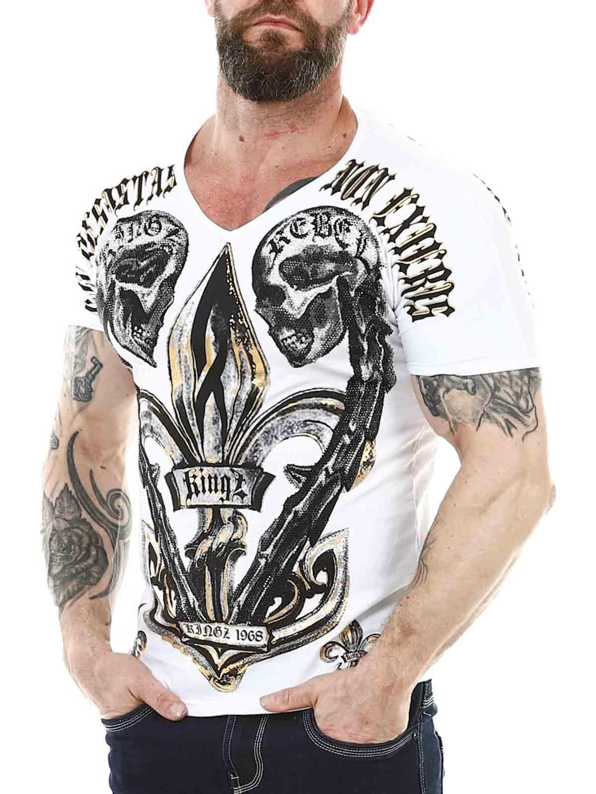 Non Exieris Kingz T-shirt - Gold_2.jpg