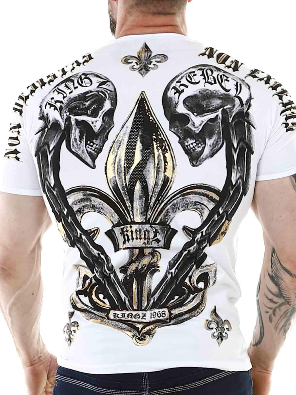 Non Exieris Kingz T-shirt - Gold_5.jpg