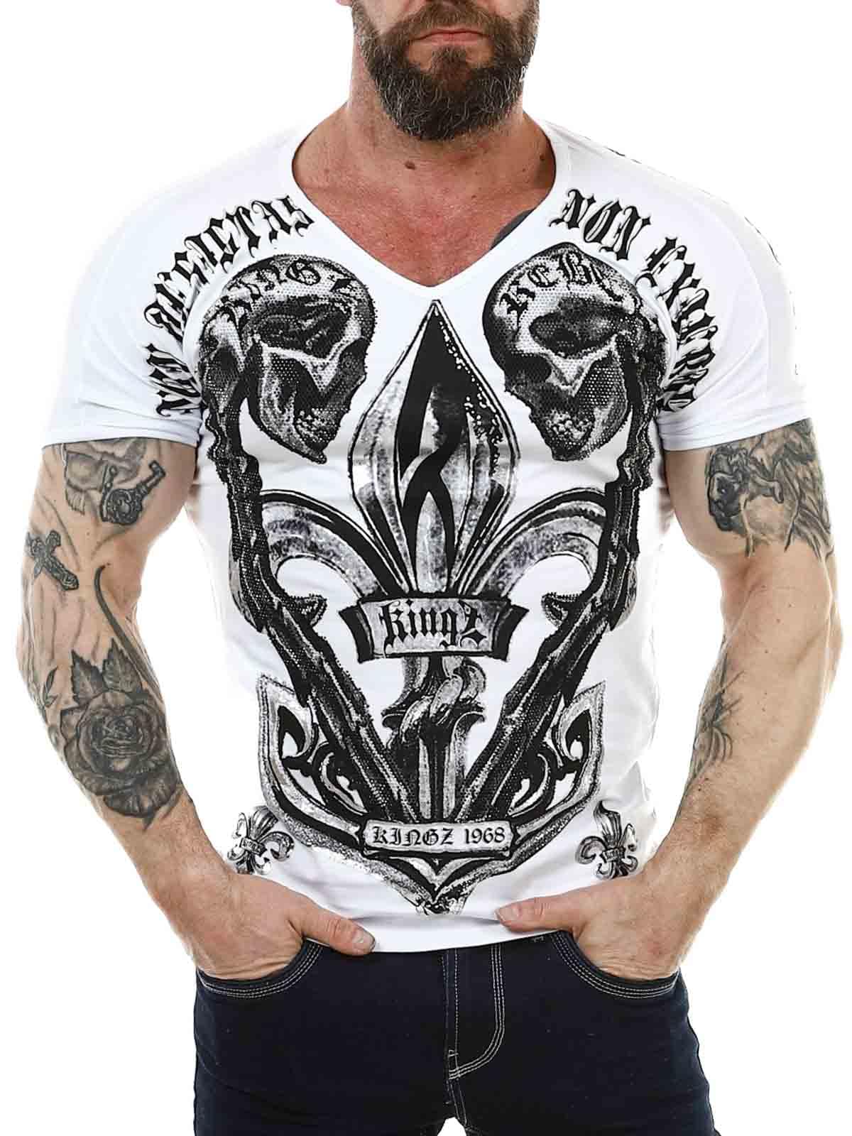 Non Exieris Kingz T-shirt - silver_1.jpg