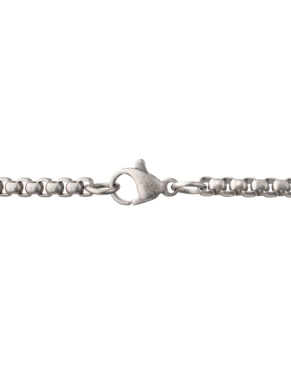 Ocean Steed Beveled Strip Inox Halsband - Silver 4.jpg