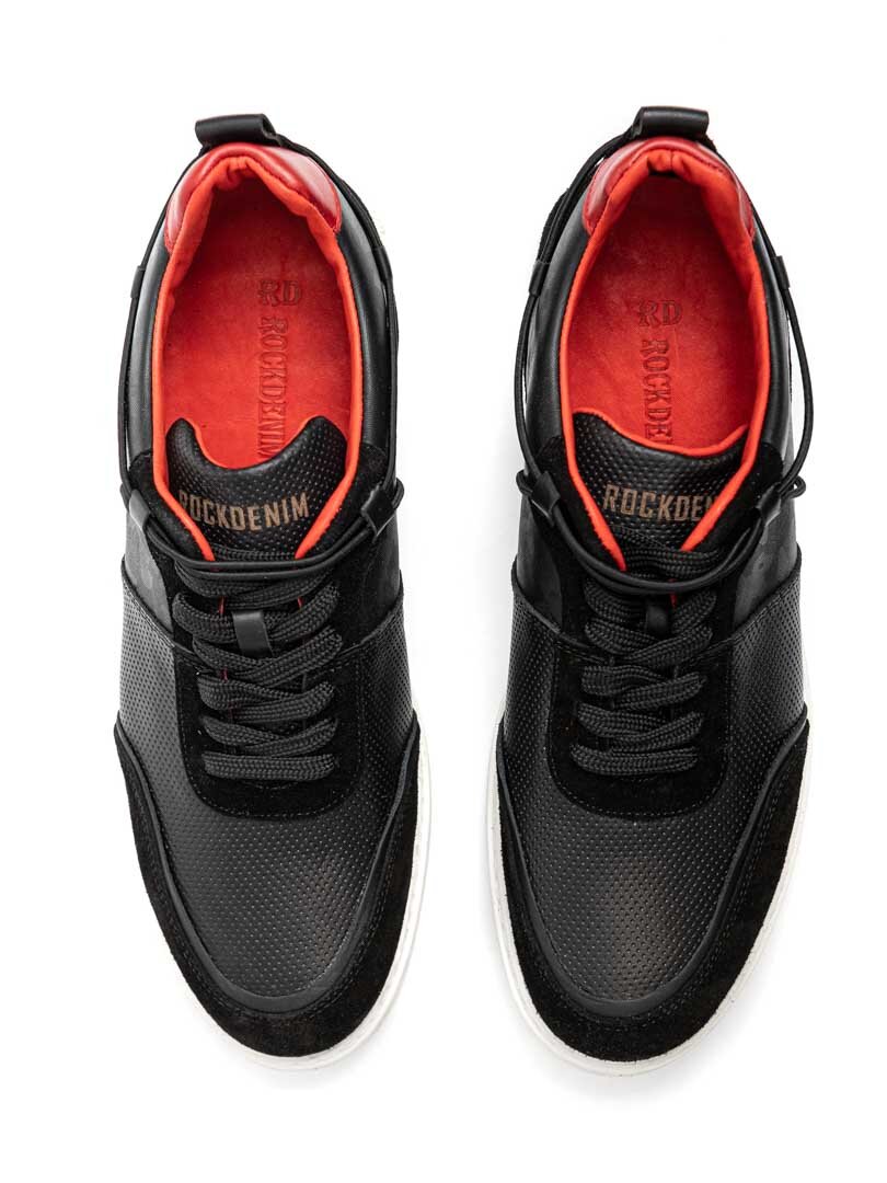 RD Boron Leather Sneakers - Sort