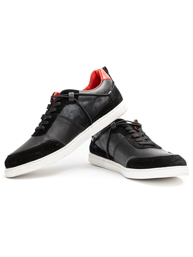 RD Boron Leather Sneakers - Sort