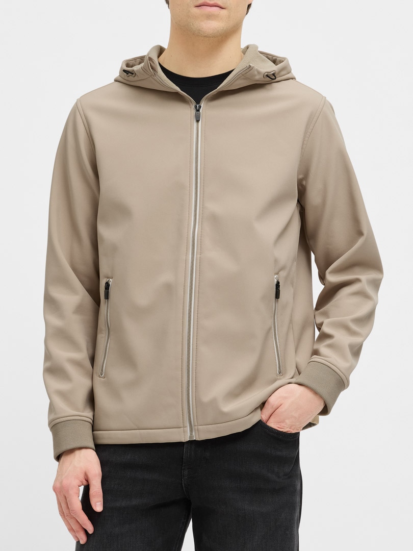 Rebel Wood Softshelljacka - Beige_1.jpg