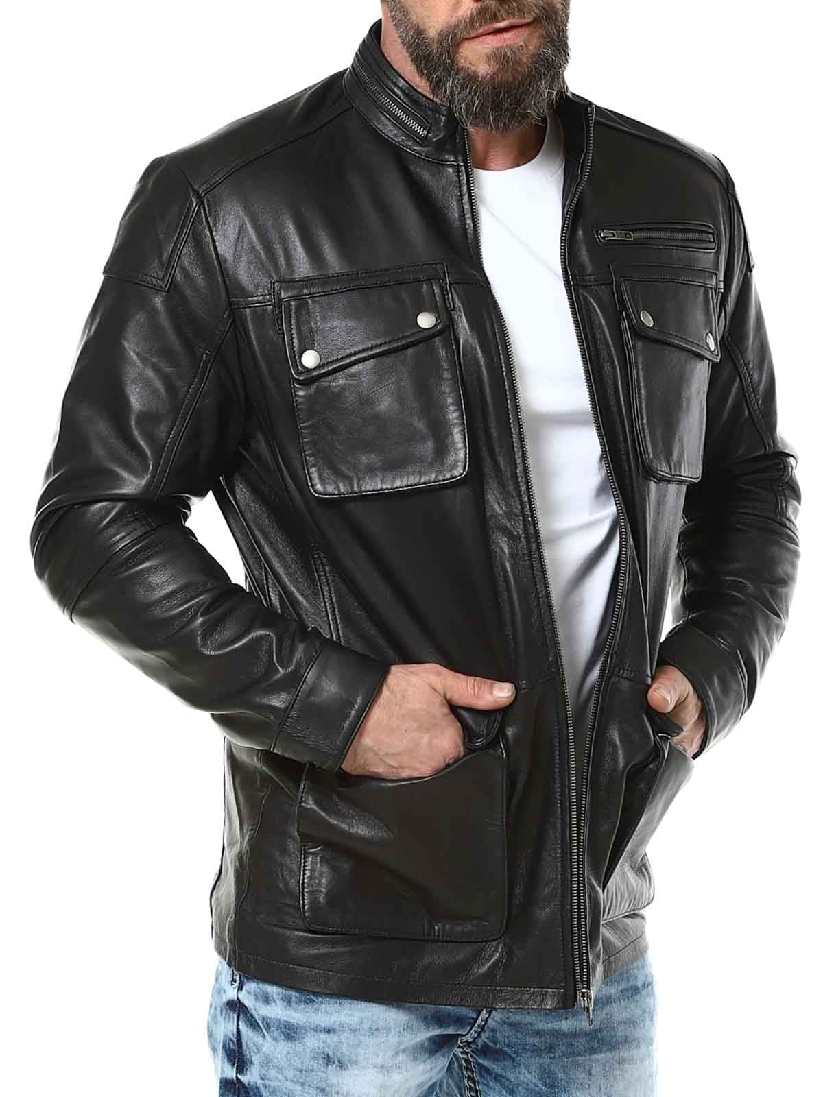 RockDdenim Strada Leather Jacket - Black_8.jpg