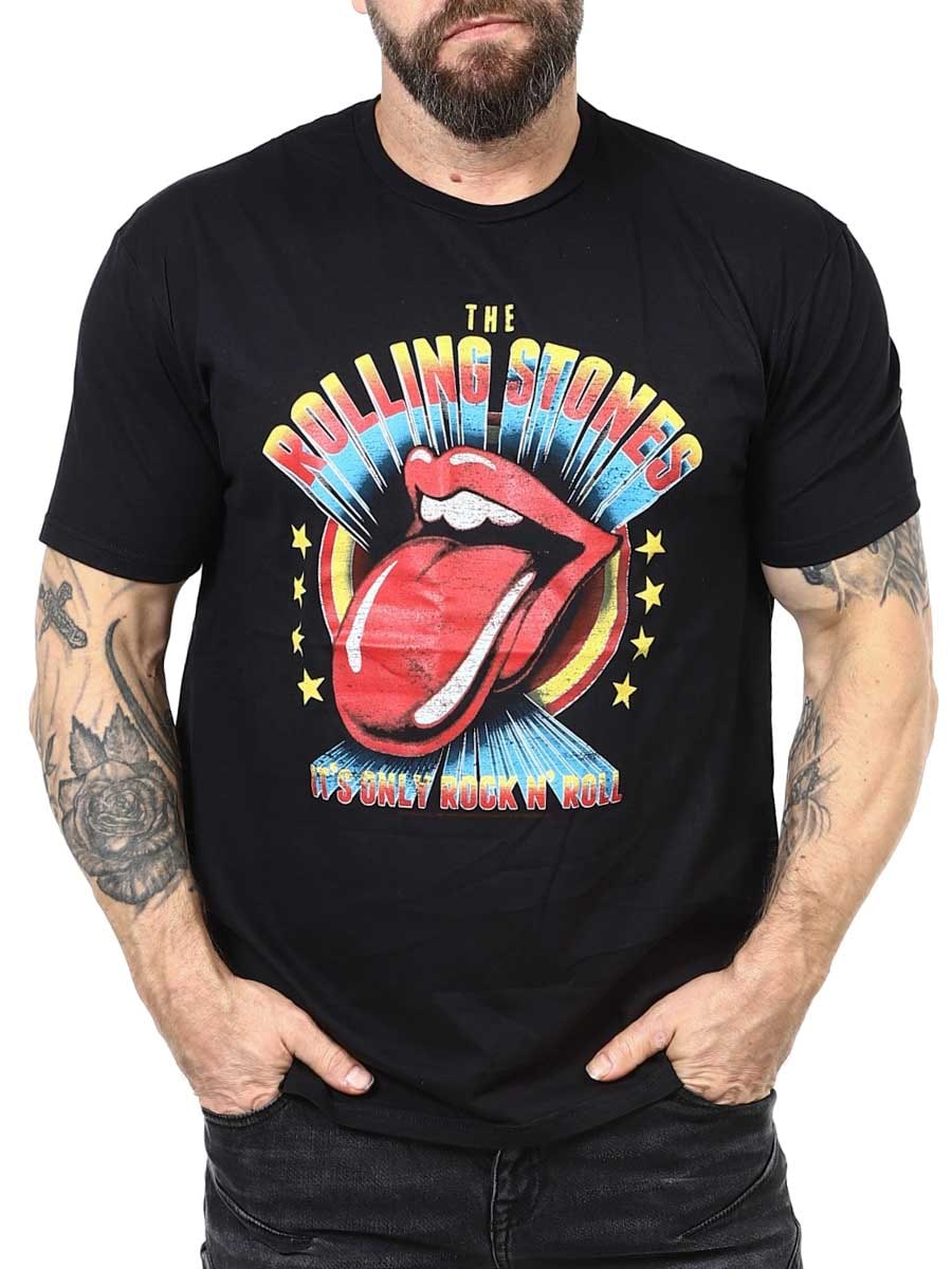 Rolling Stones Its Only Rock And Roll T-shirt black_1.JPG