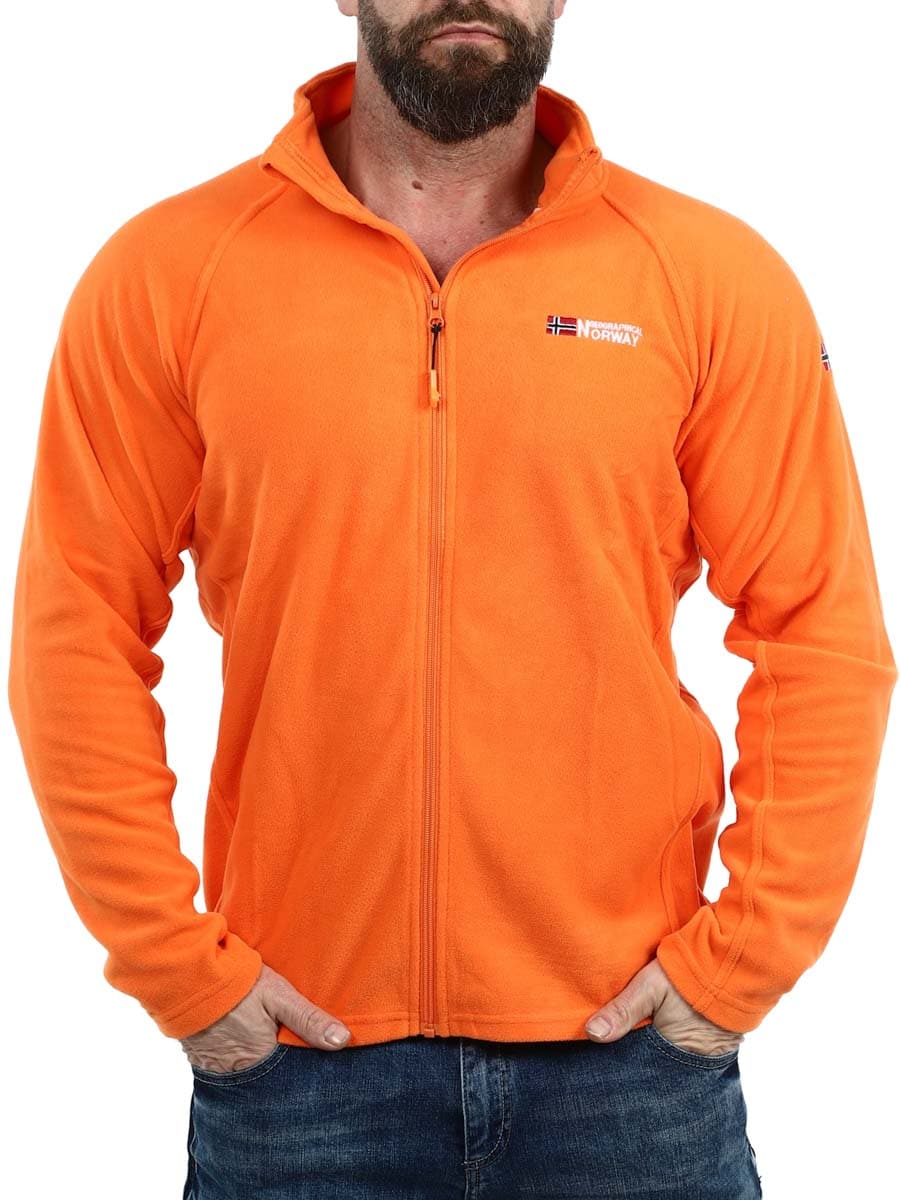 Tug Geo Norway Zip Fleecetroja - Orange_1.jpg