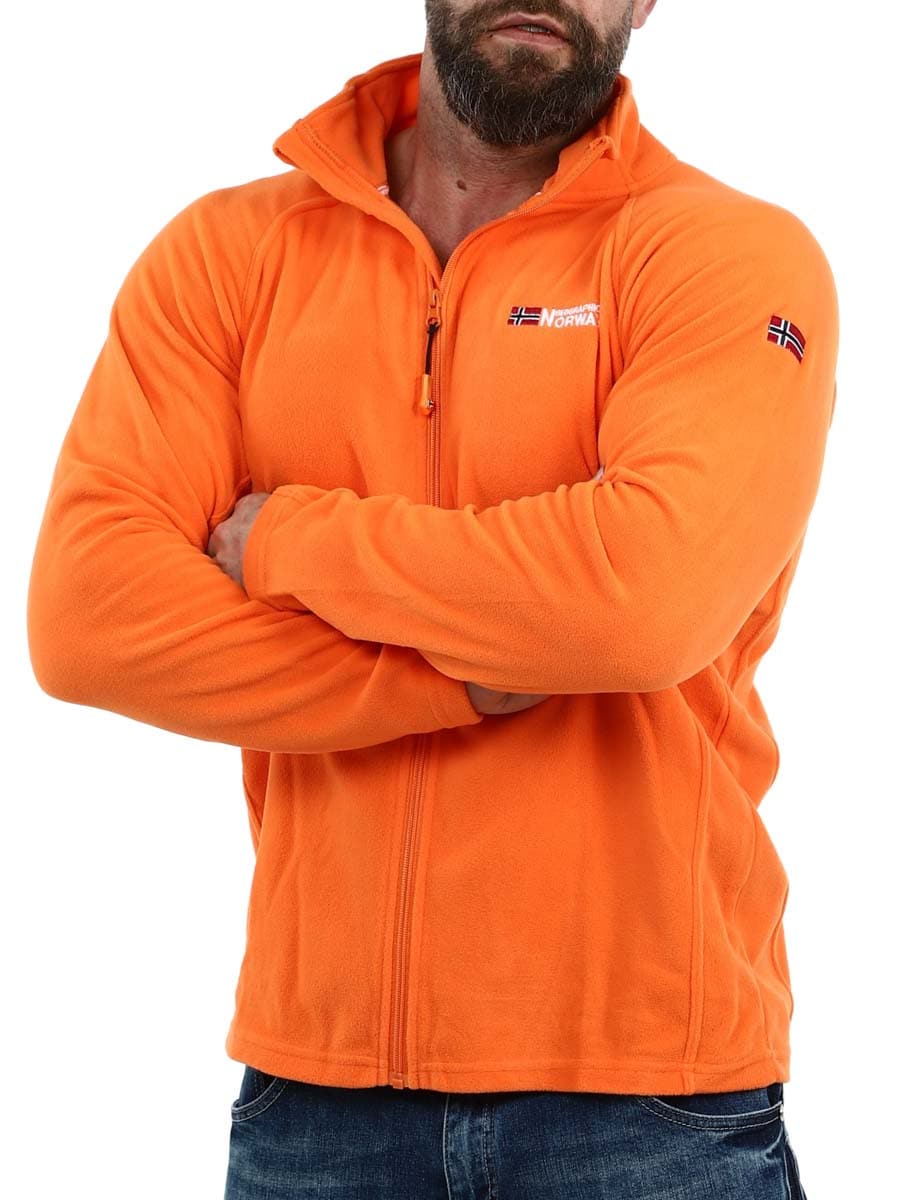 Tug Geo Norway Zip Fleecetroja - Orange_4.jpg
