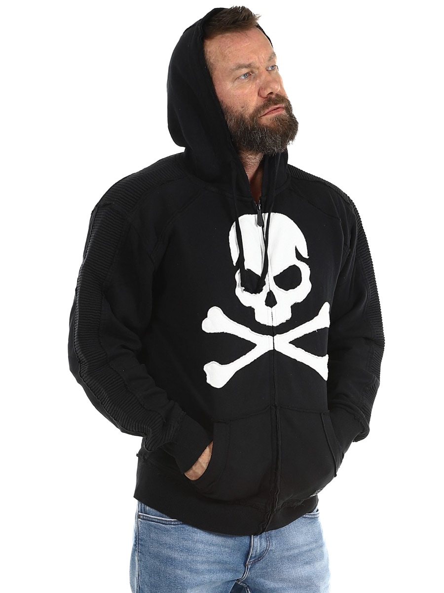 White Skull Wornstar Hoodie Black_5.jpg