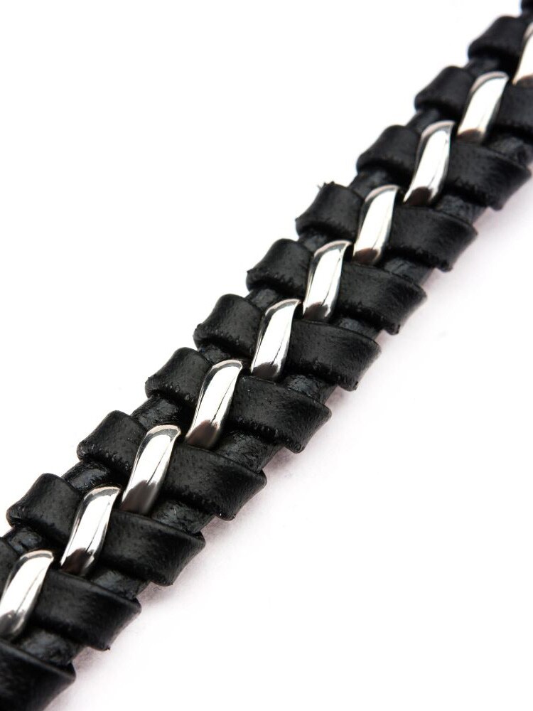 Wire Center Inox Armband - Svart2.jpg