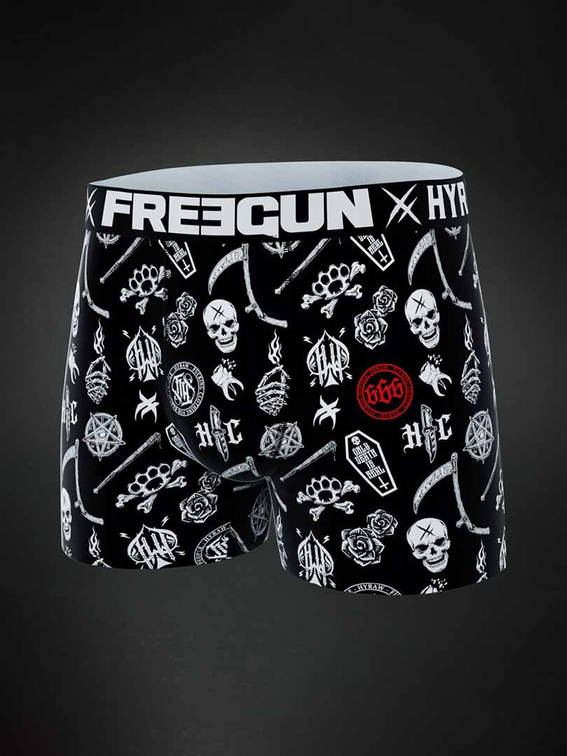 Hyraw Tattoo Flash Boksershorts - Sort
