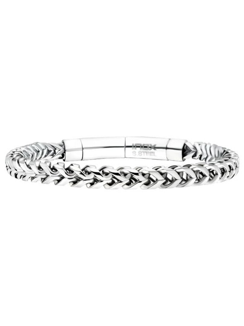 Franco Chain Inox Armbånd - Sølv