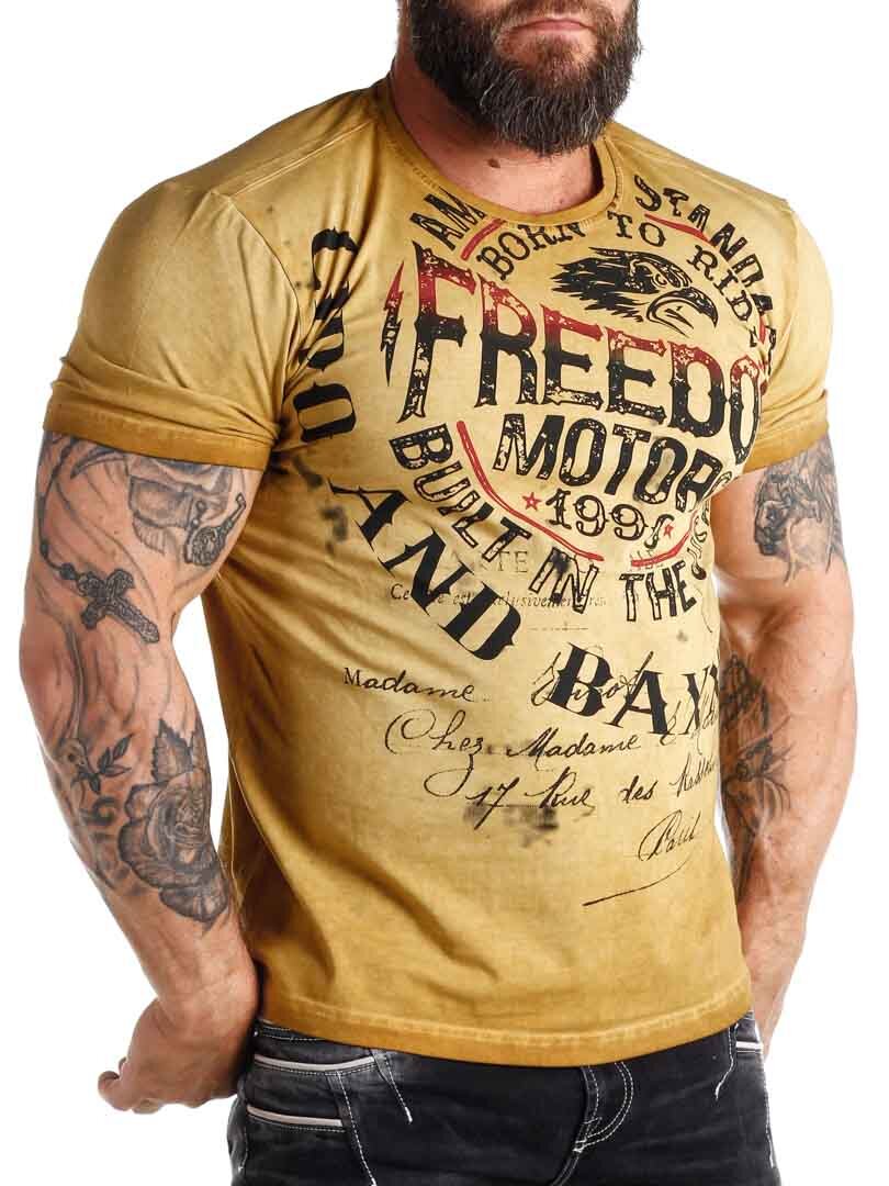 Free Rider Cipo & Baxx T-shirt  - Lysebrun