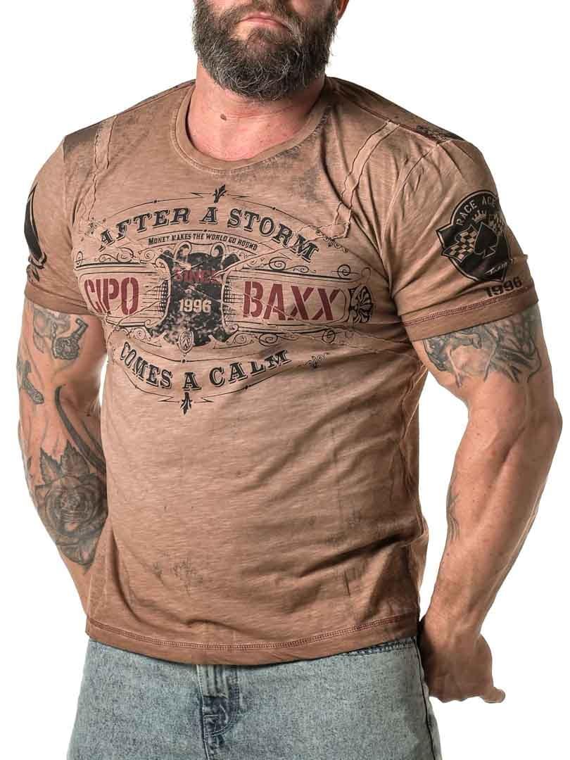 Vintage Motors Cipo & Baxx T-shirt - Brun