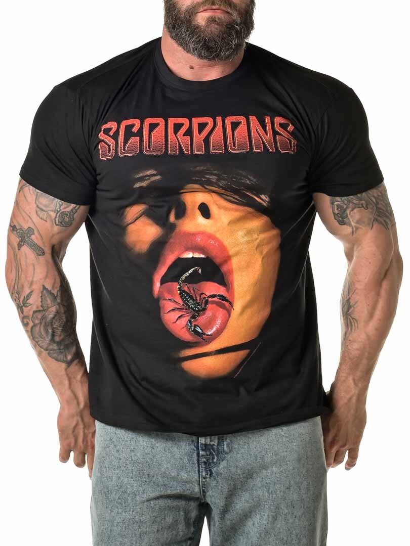 Scorpions Tongue T-shirt - Sort