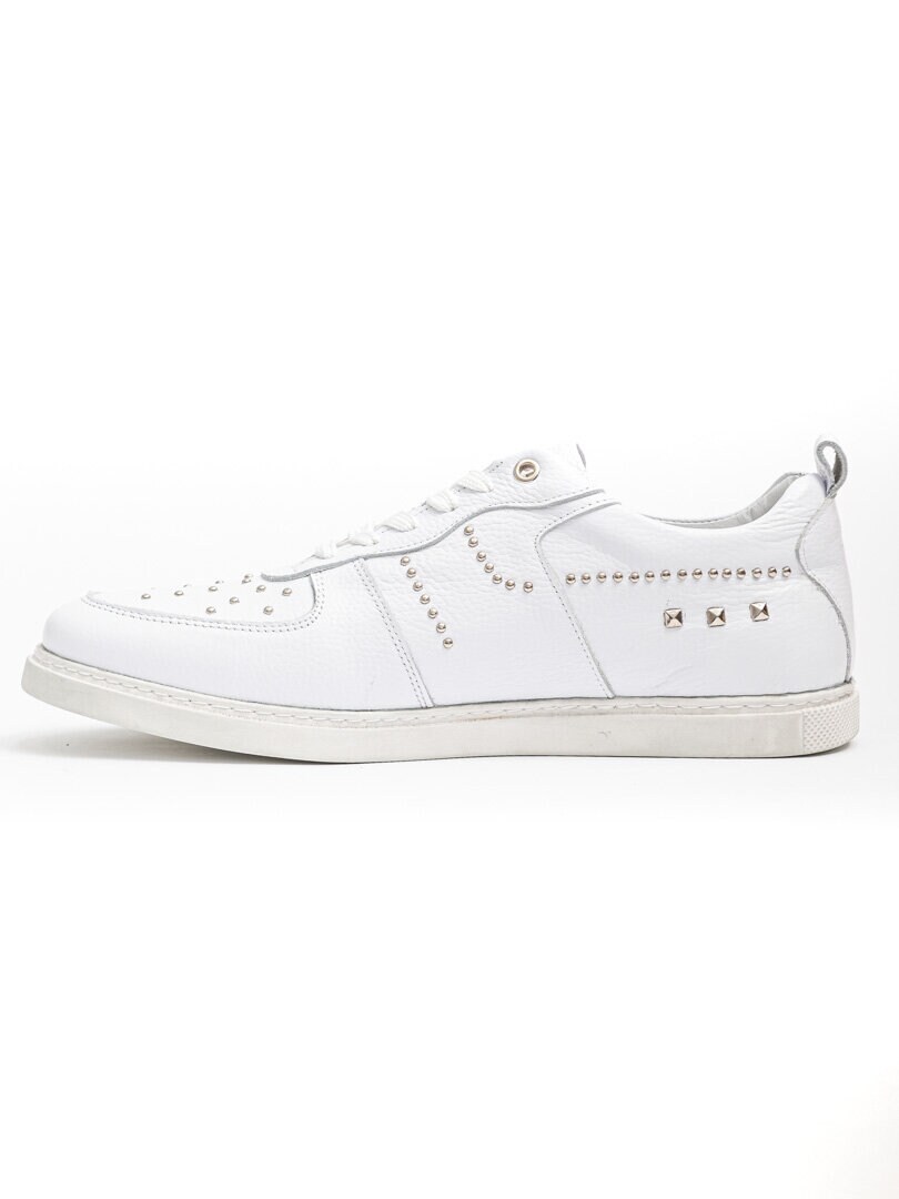 RD Rivet Leather Sneakers - Hvid