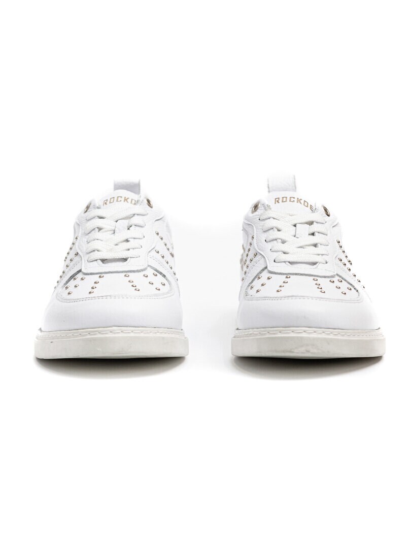 RD Rivet Leather Sneakers - Hvid