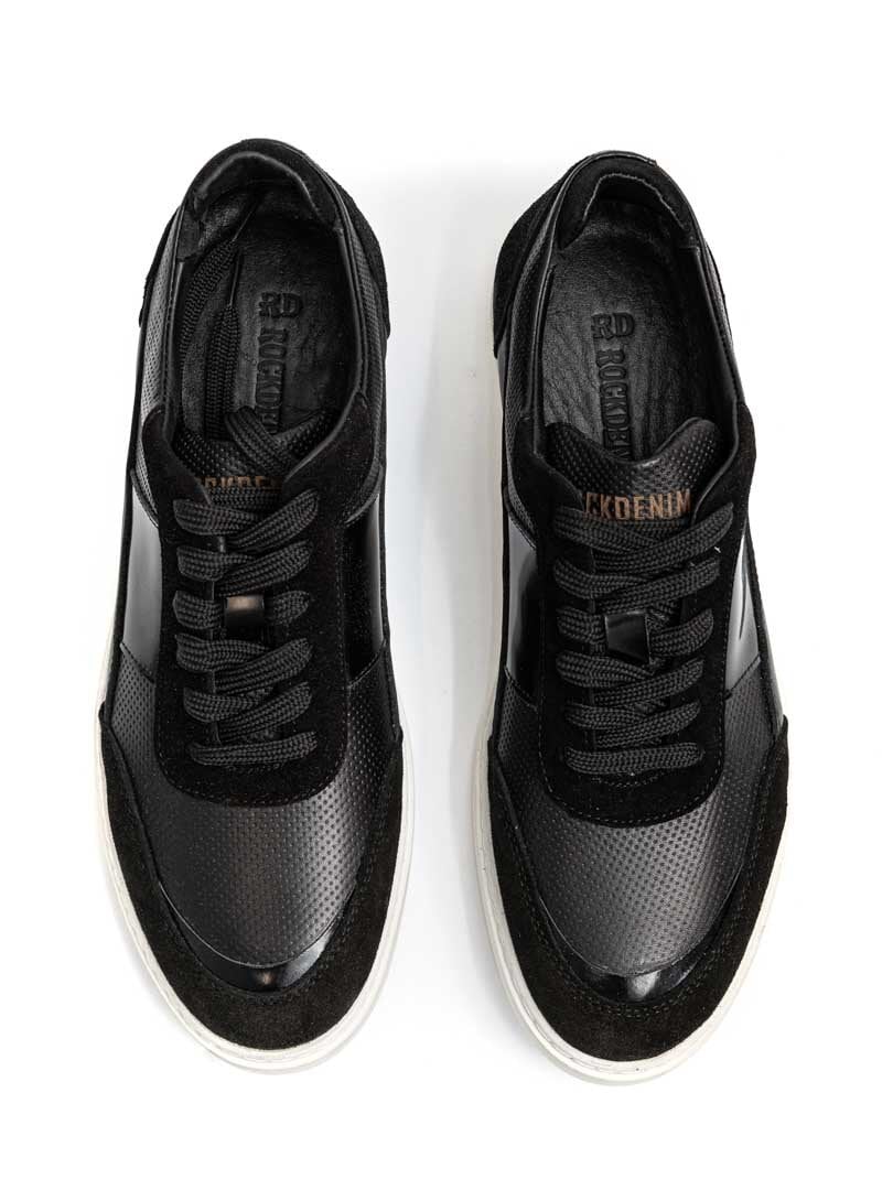 RD Argon Leather Sneakers - Sort