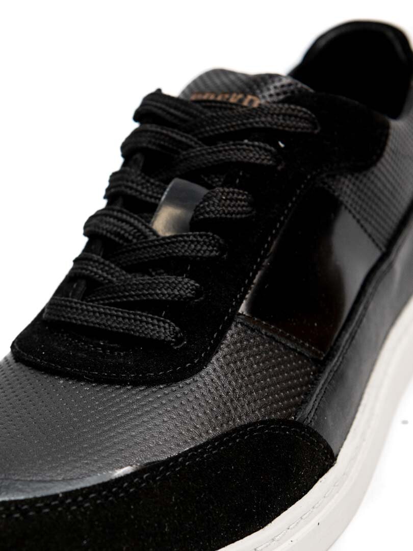 RD Argon Leather Sneakers - Sort