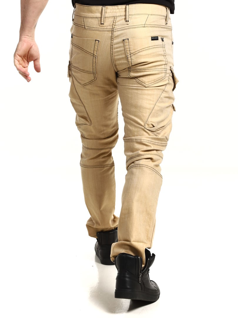 Buy Roadster Maroon Slim Fit Cargo Trousers - Trousers for Men 673351 |  Myntra