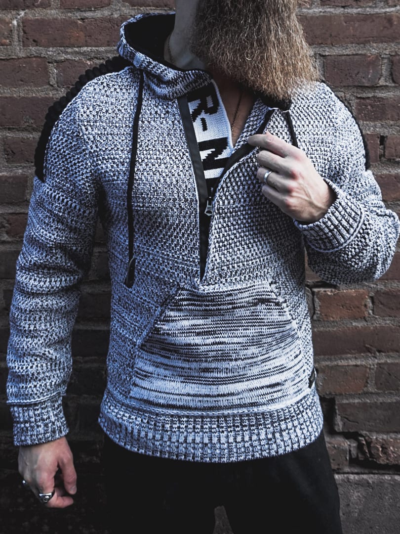 Artemis Rusty Neal Hoodie - Hvid/Sort