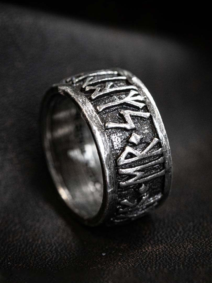 Runeband Alchemy Ring - Sølv